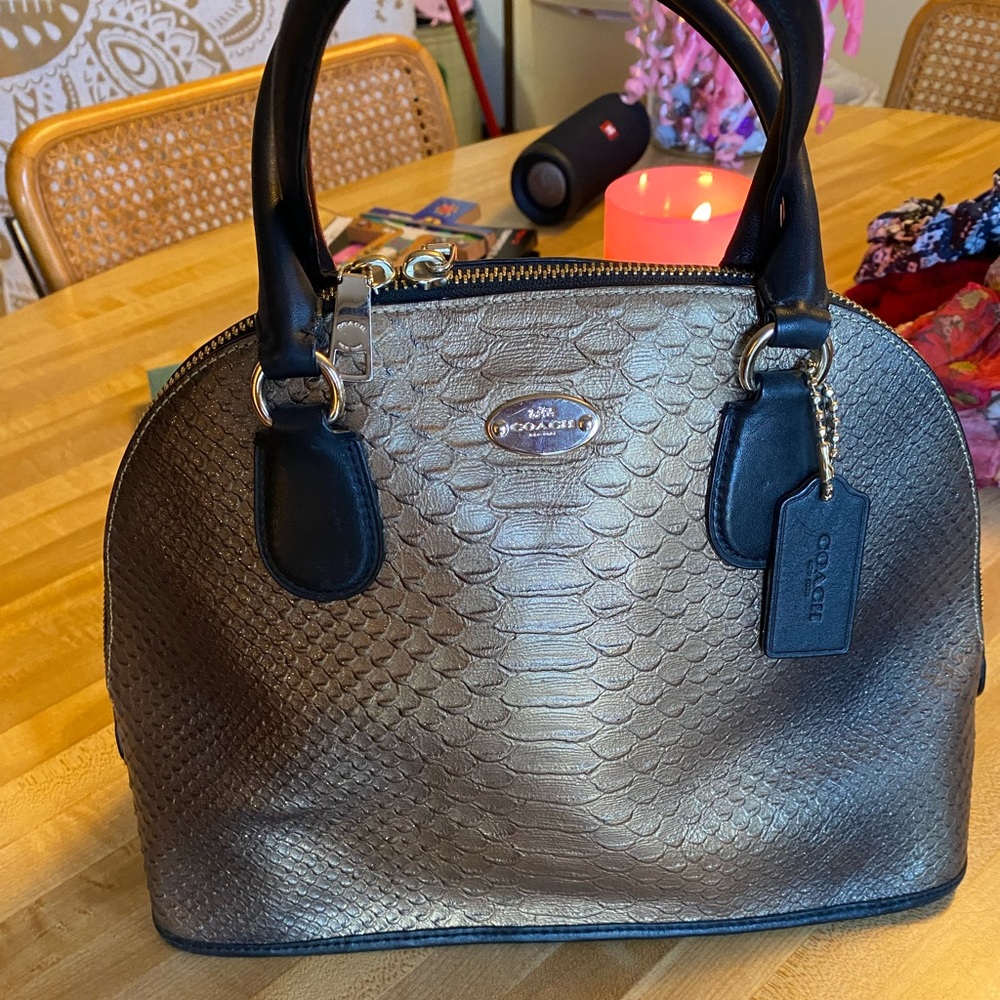COACH Cora Domed Satchel